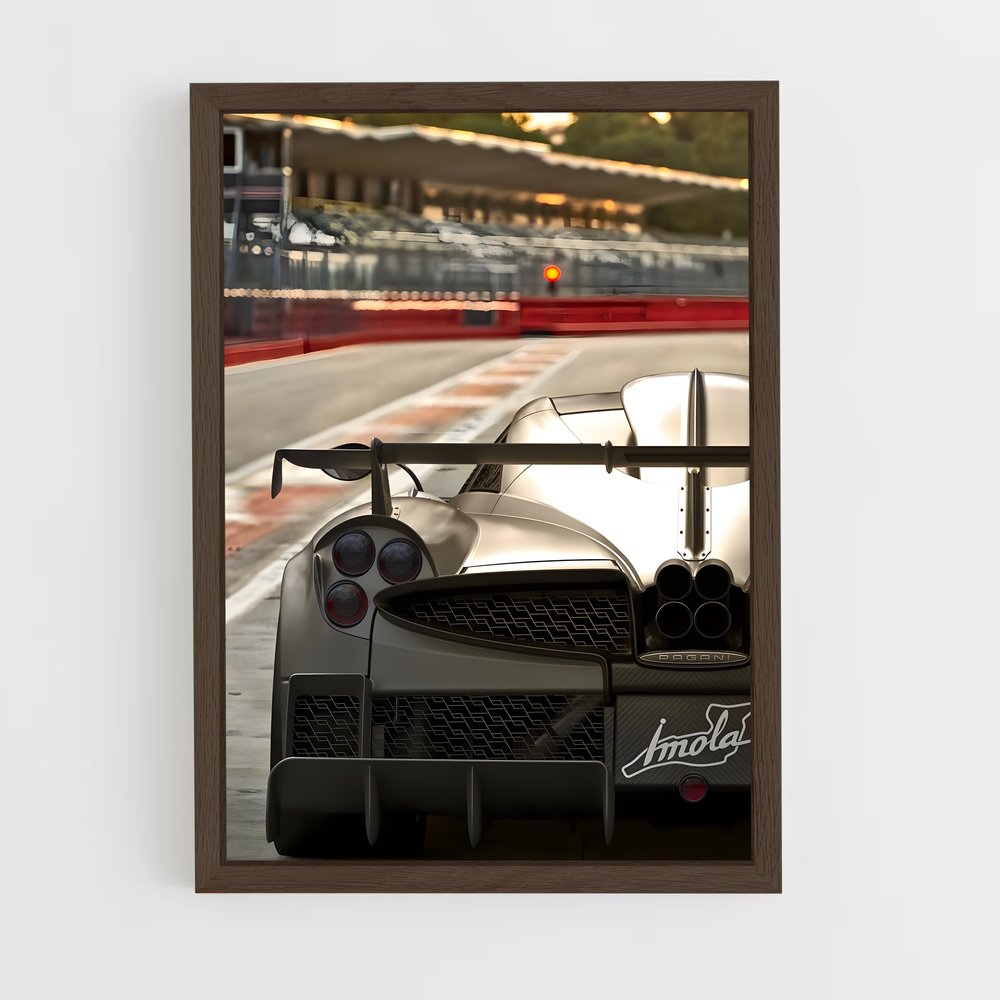 Poster Imola Huayra sophistiqué – affiche Pagani (vue 5)